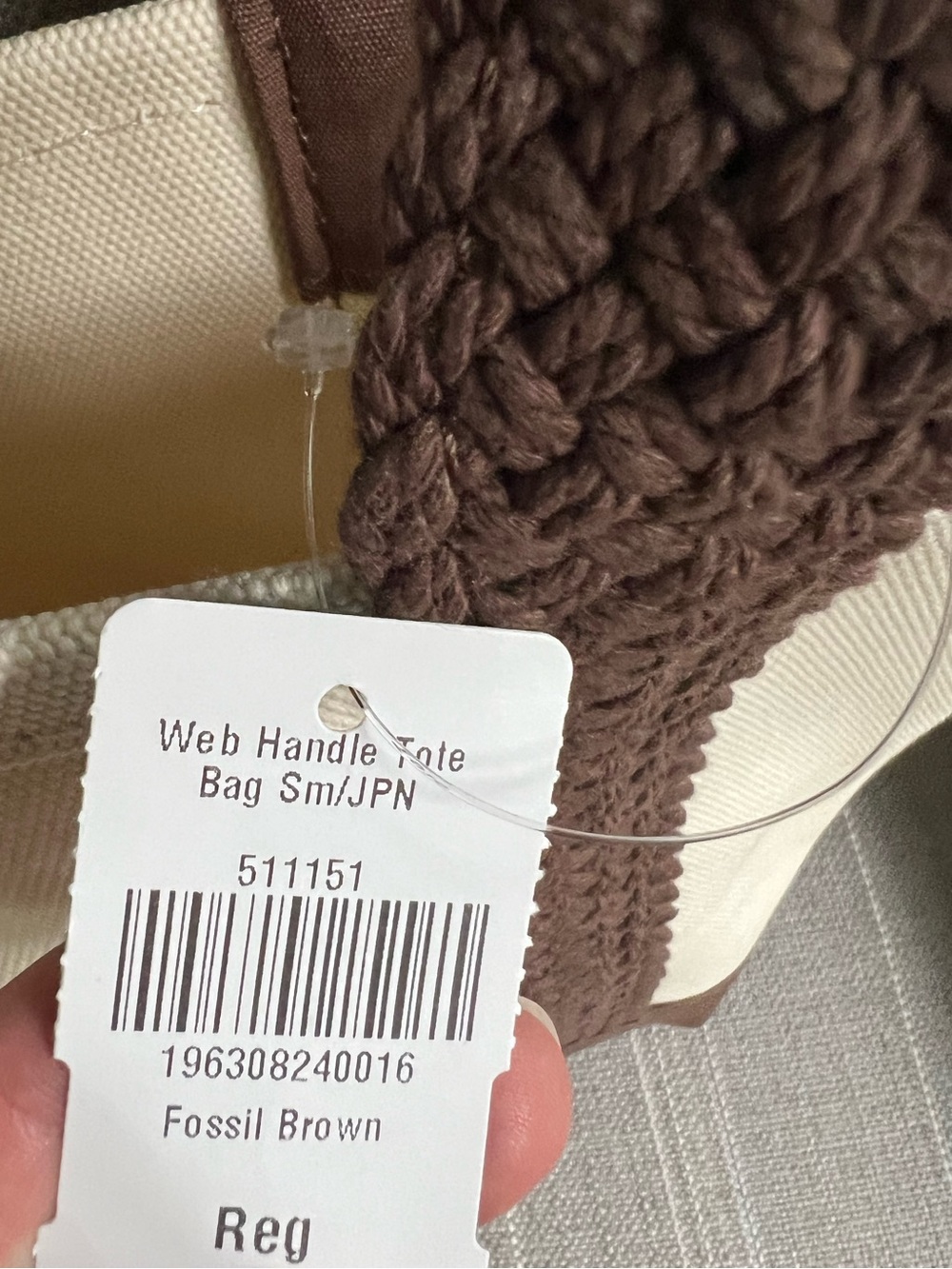 🌟NWT L.L.Bean SMALL Web Handled JAPAN Boat & Tote - Picture 3 of 11